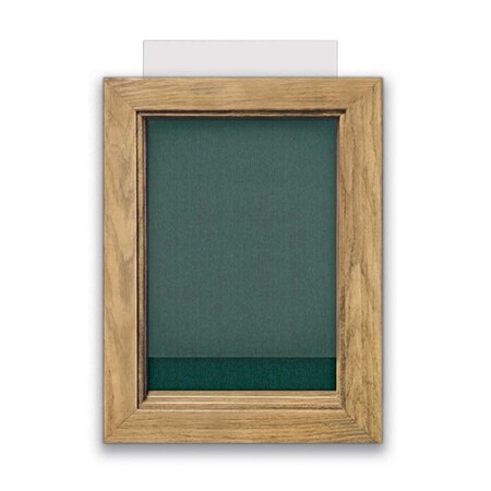 United Visual Products Indoor Enclosed Combo Board, 72"x36", Black Frame/Burgundy & Keylime UVCB7236B-BURGUN-KEYLIME